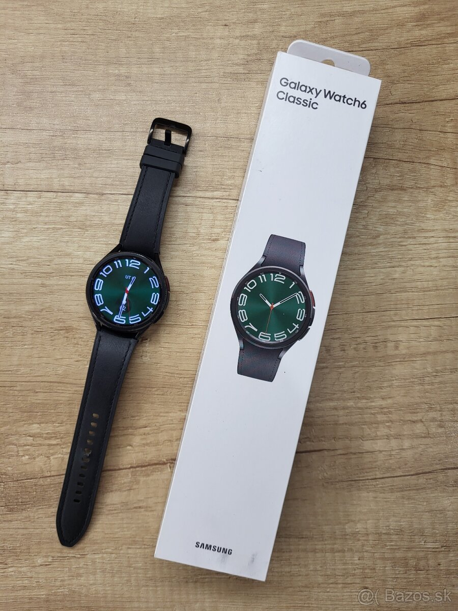 Samsung Galaxy Watch 6 Classic 47mm, black, PREDÁM-VYMENÍM