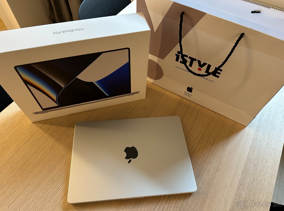 ZÁRUKA  Apple Macbook Pro M1 PRO 14" 1TB SSD / 16GB RAM