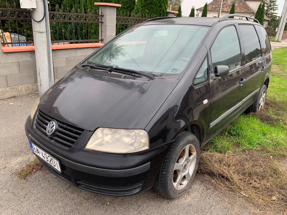 Predám Vw Sharan na nahradné diely