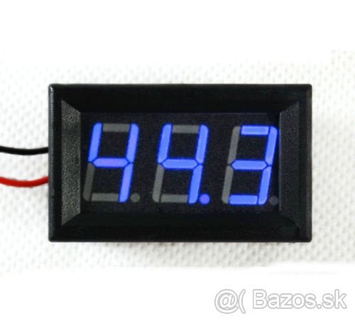 Digitálny voltmeter 5V-100V