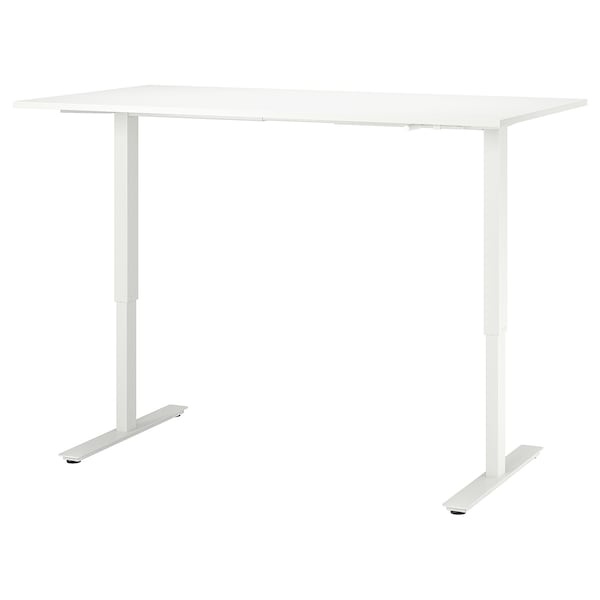 Výškovo nastaviteľný stôl IKEA TROTTEN 140 x 80 cm