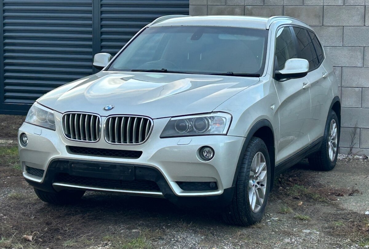 ROZPREDAME BMW X3 F25 3,0d xDrive 190kw