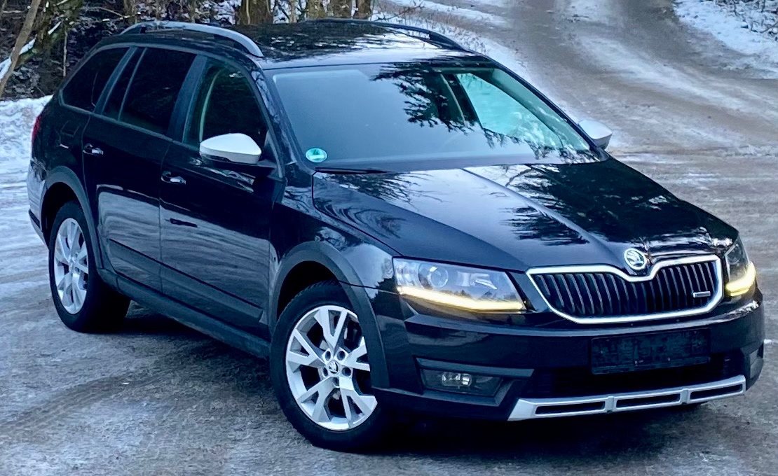 Škoda Octavia 3 SCOUT 2.0 TDI CR DSG 4X4 135KW COMBI XENON