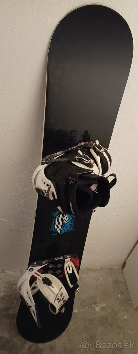 159 cm snowboard NITRO + viazko Ride