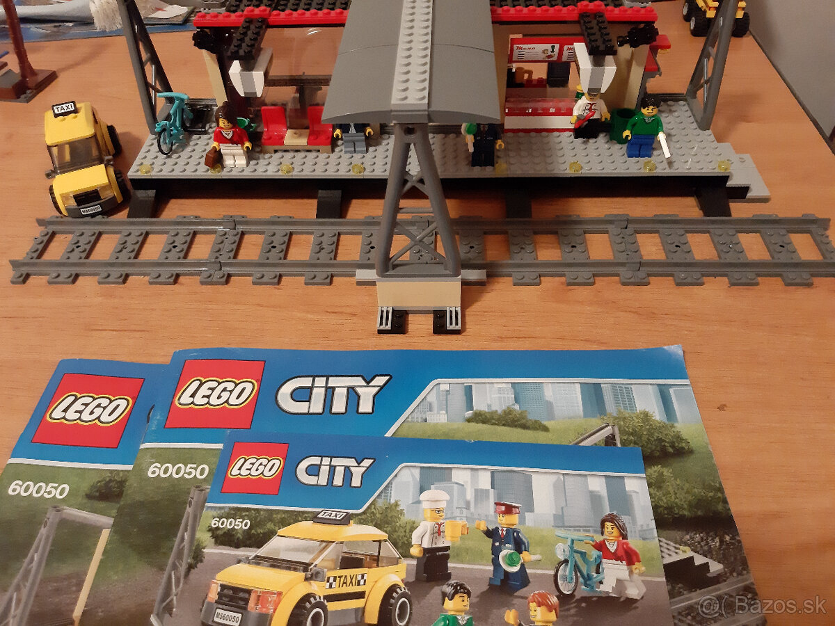 LEGO 60050 - séria CITY - Vlaková stanica