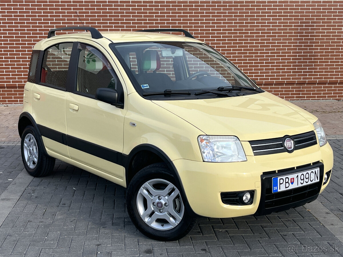 Fiat Panda 1.2 Climbing 4x4 2009, Nová STK, Ťažné