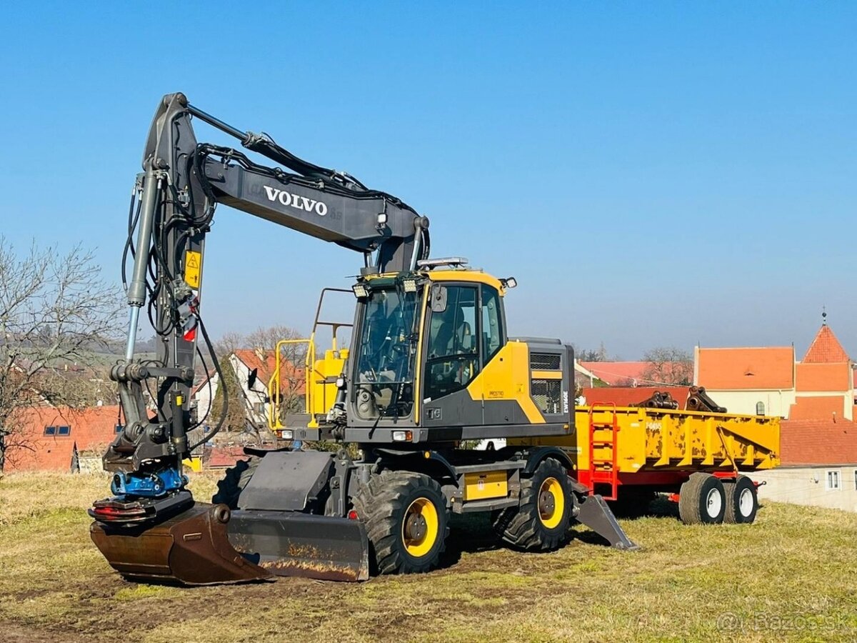 Kolesové rypadlo Volvo EW160E