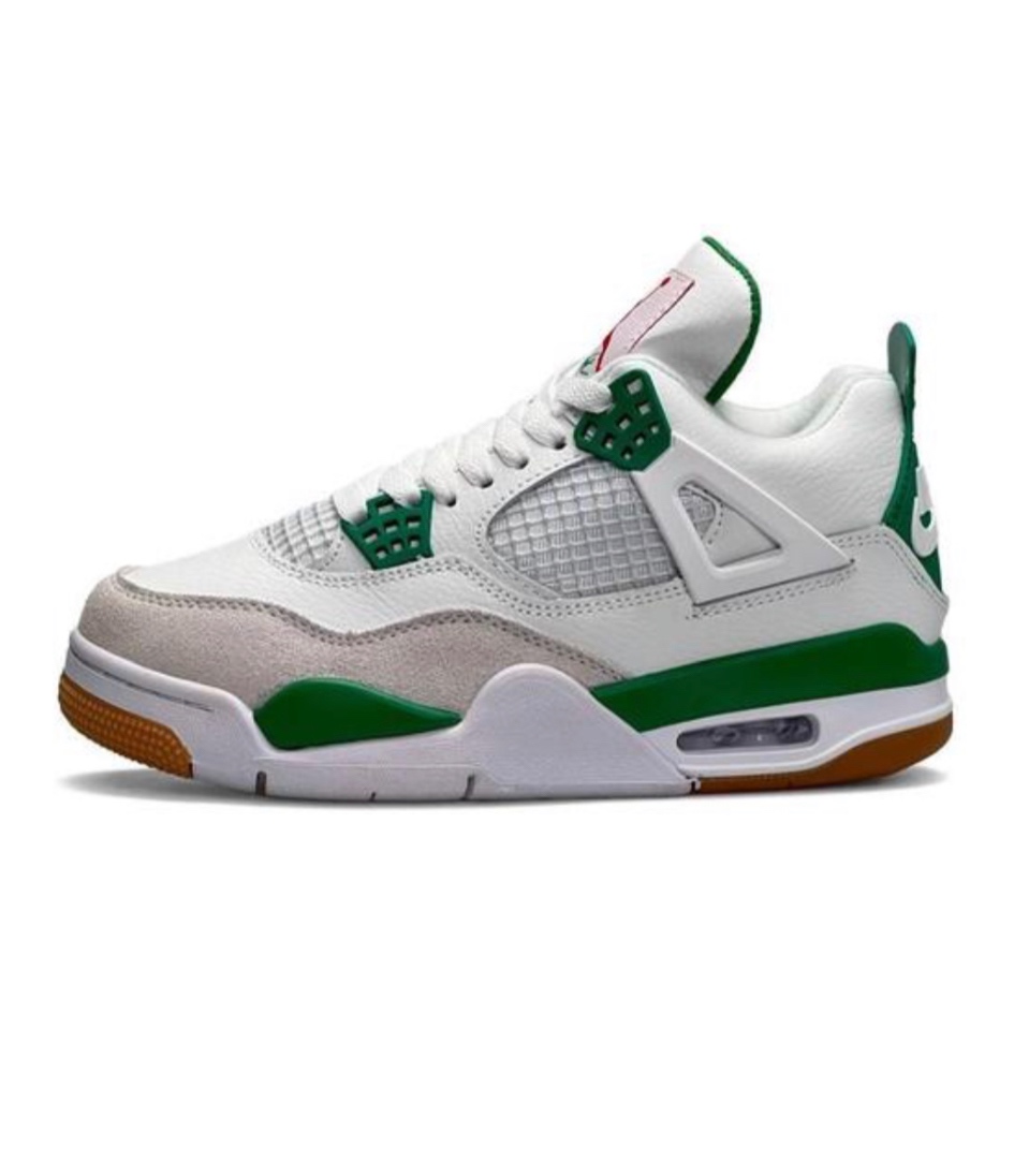 Nike air jordan 4 retro x sb “pine green”