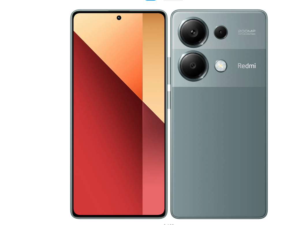 Xiaomi Redmi Note 13 Pro 4G 8/256 GB - zelený