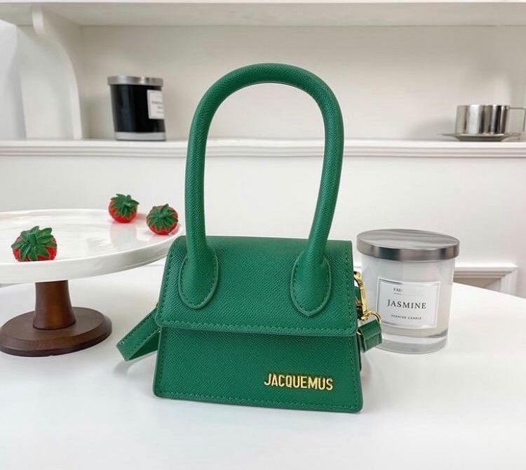 Jacquemus kabelka zelena