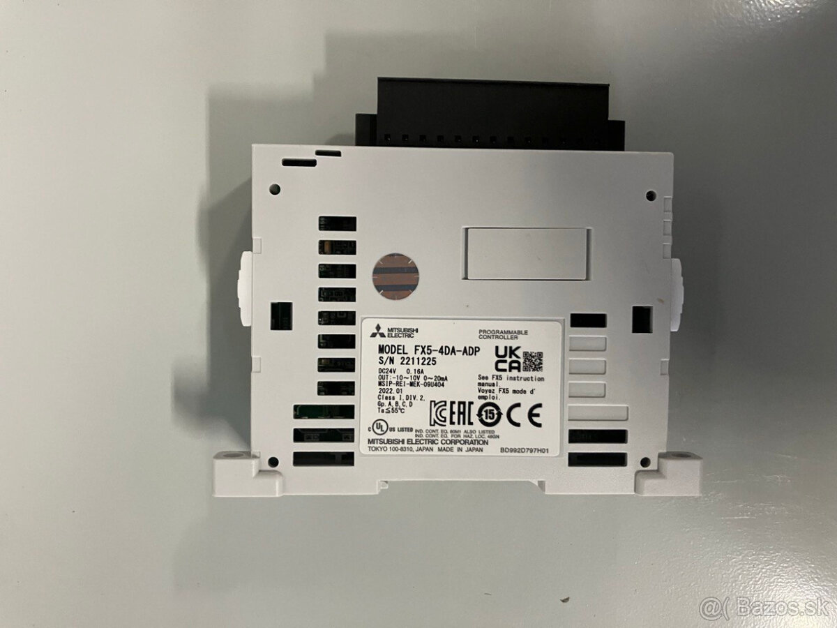 Mitsubishi PLC Analogue I/O module FX5-4DA-ADP