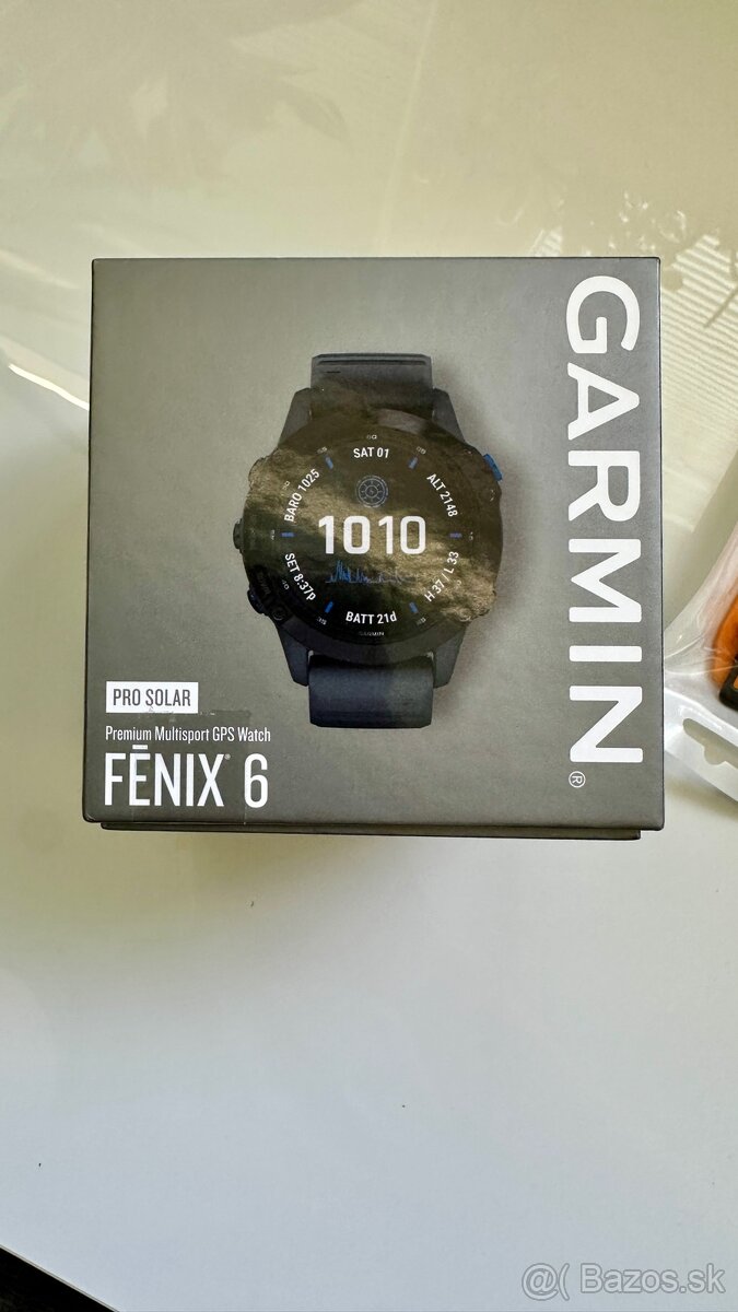 Garmin Fenix 6 PRO Solar - stav nových