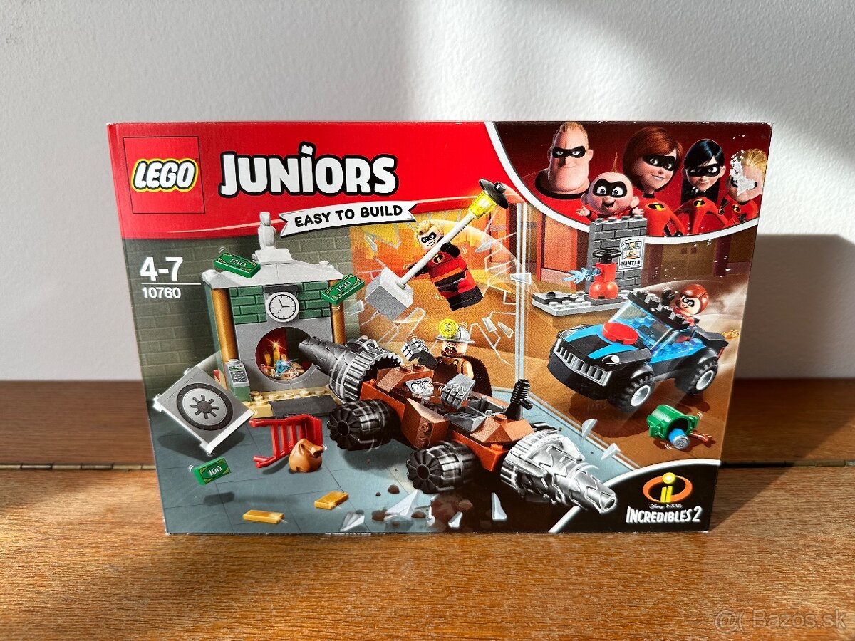 LEGO® Juniors 10760 Banková lúpež Podkopávača