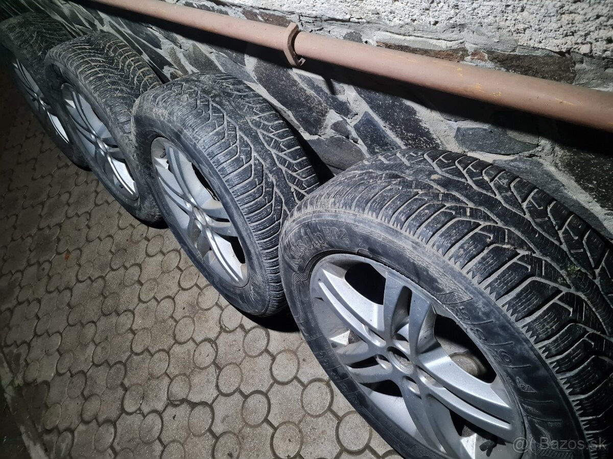 ✅️Elektróny 5x108R16 zimne pneu 215/60 r16