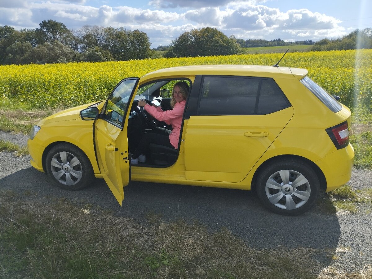 Škoda Fabia 3 Yellow VELMI HEZKÁ