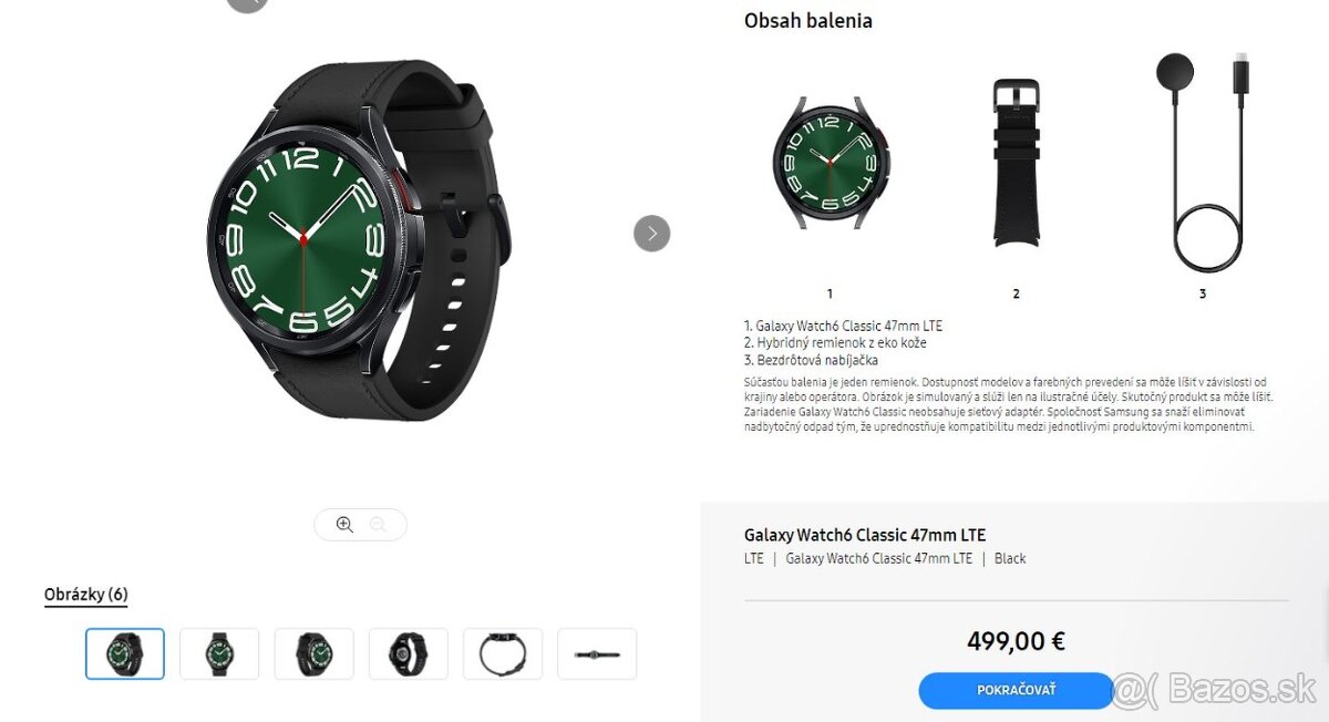 Samusng Galaxy Watch6 Classic 47mm LTE