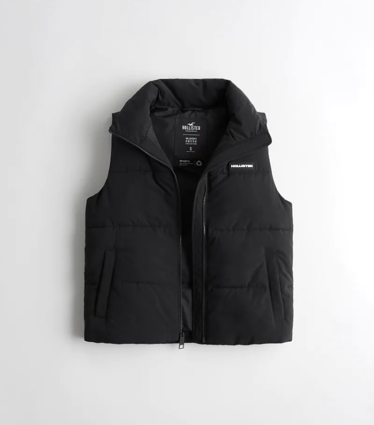 HOLLISTER prekrasna damska PUFFER vesta