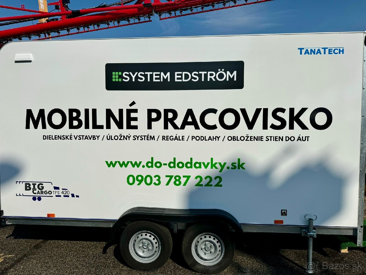 Pojazdná dielňa - mobilné pracovisko