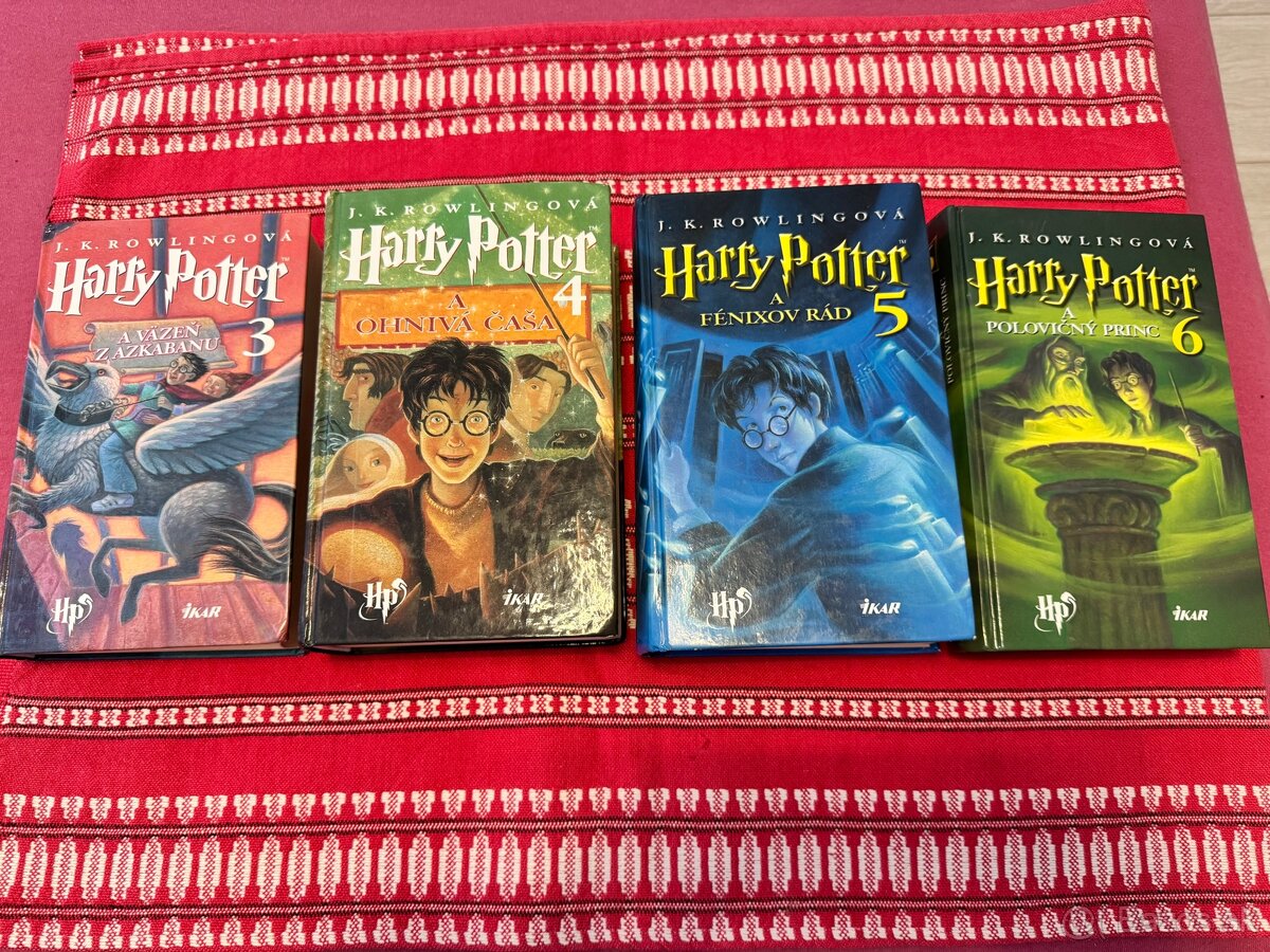 Harry Potter 3,4,5,6