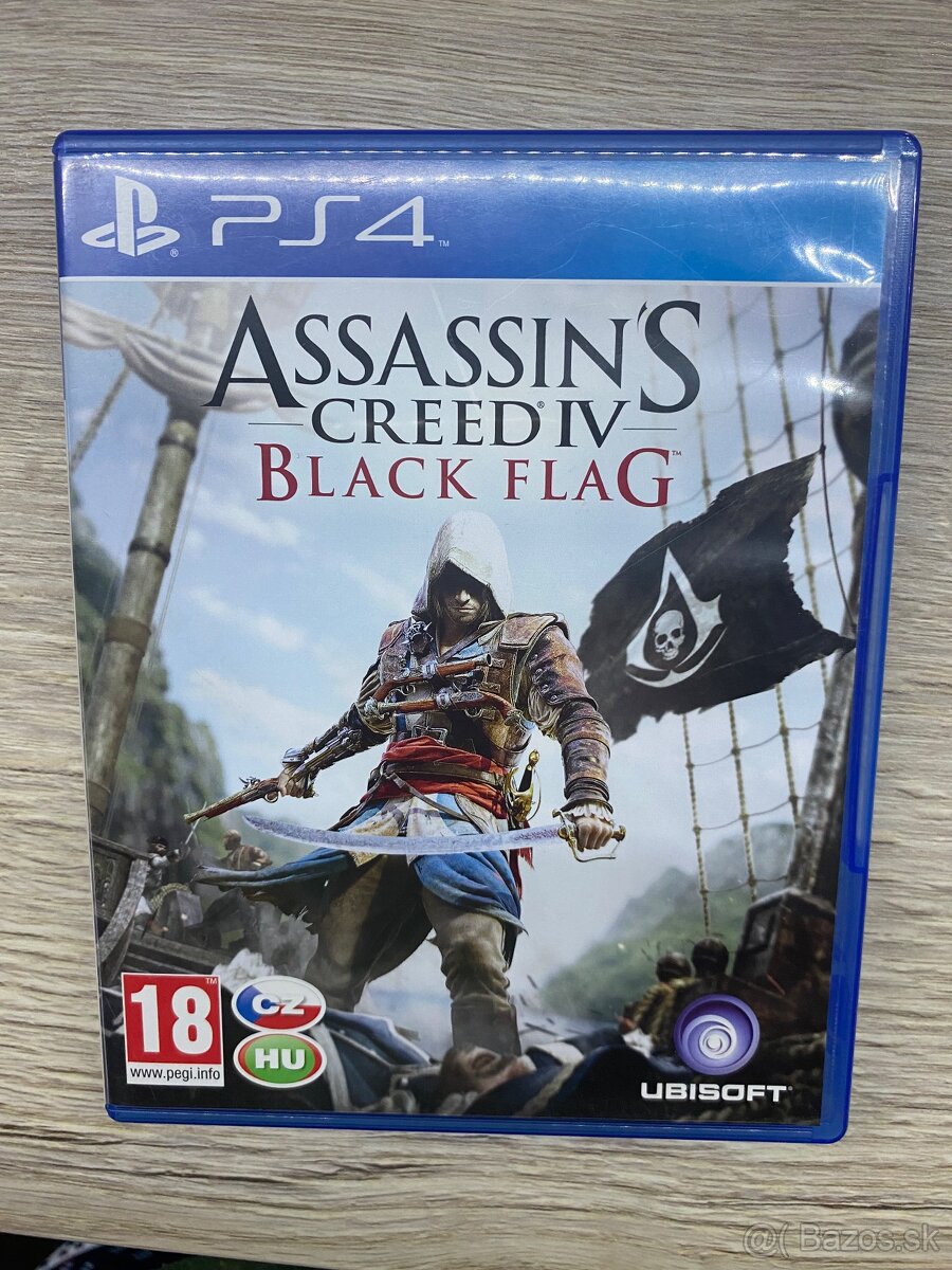 Predám hru assassins creed IV black flag