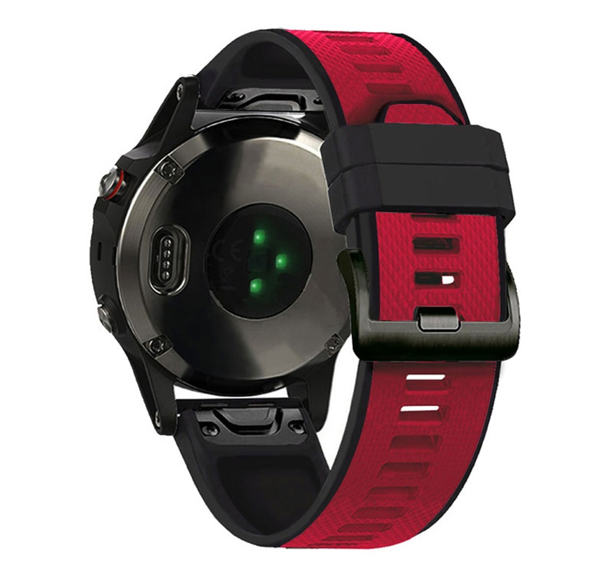 Remienok Easyfit pre Garmin Fenix 3,5X,6X,26mm,cervena-ciern