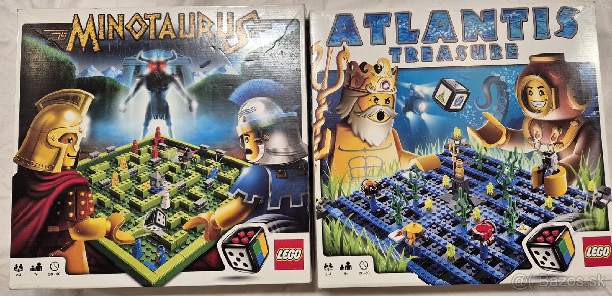 LEGO hry Minotaurus & Atlantis treasure