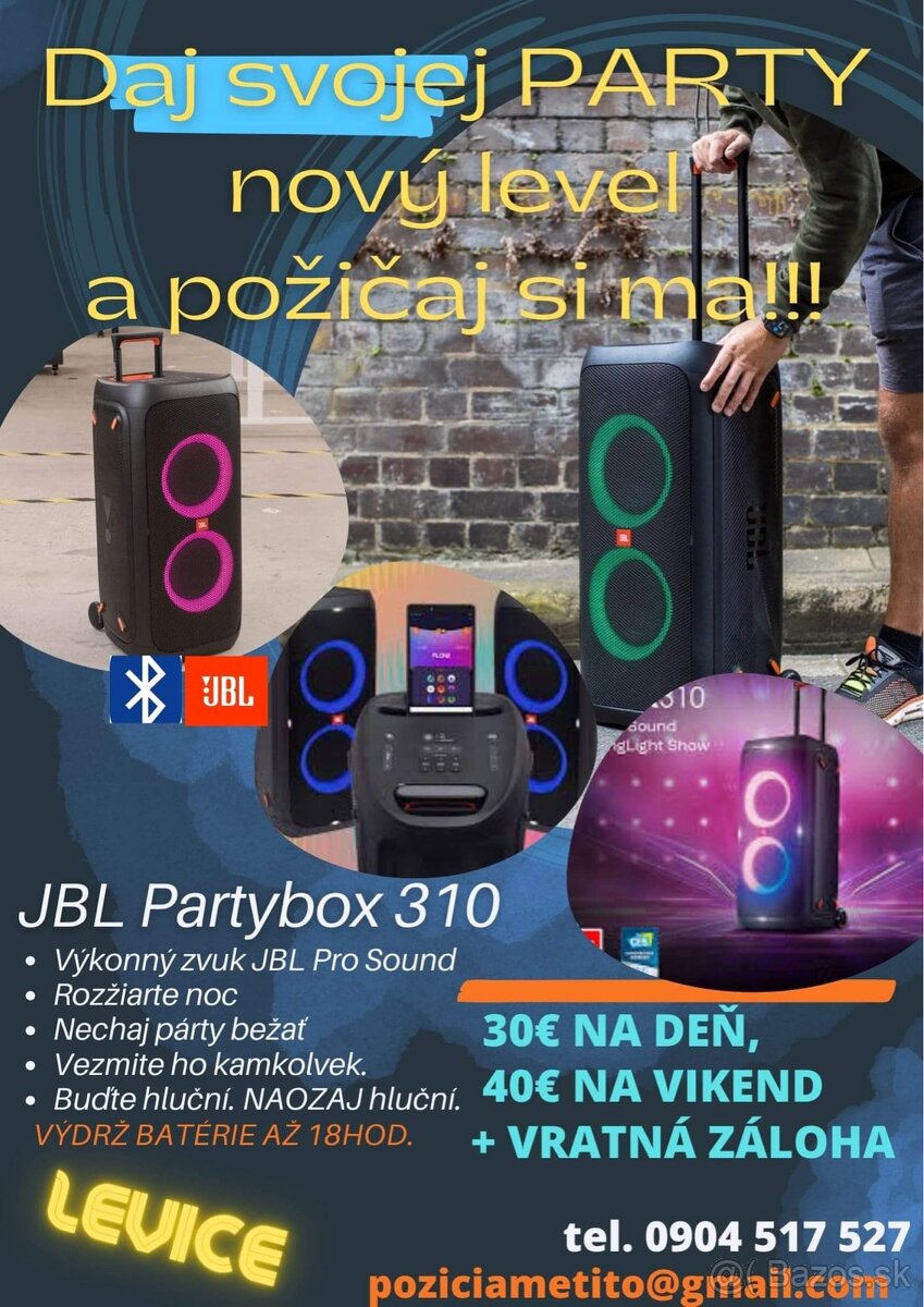 JBL párty box 310