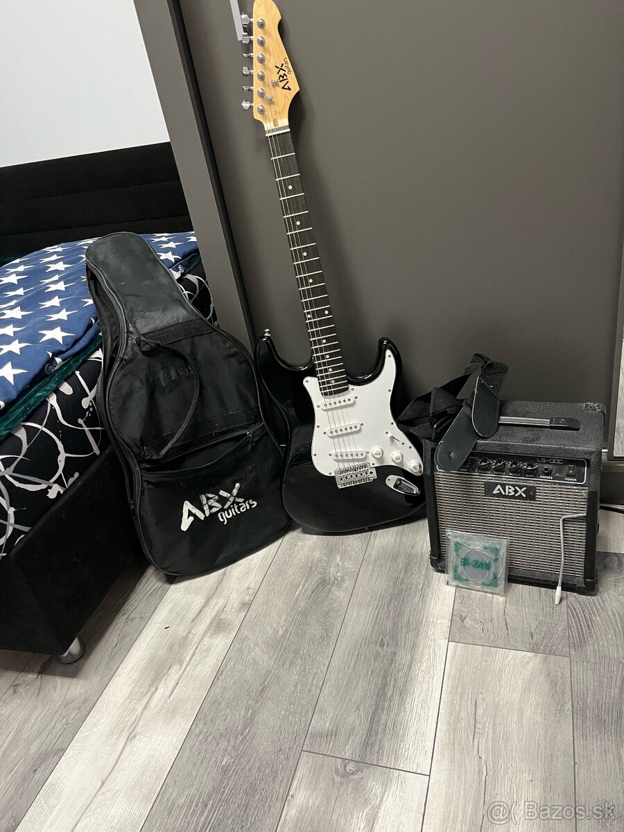 Abx gitarový set