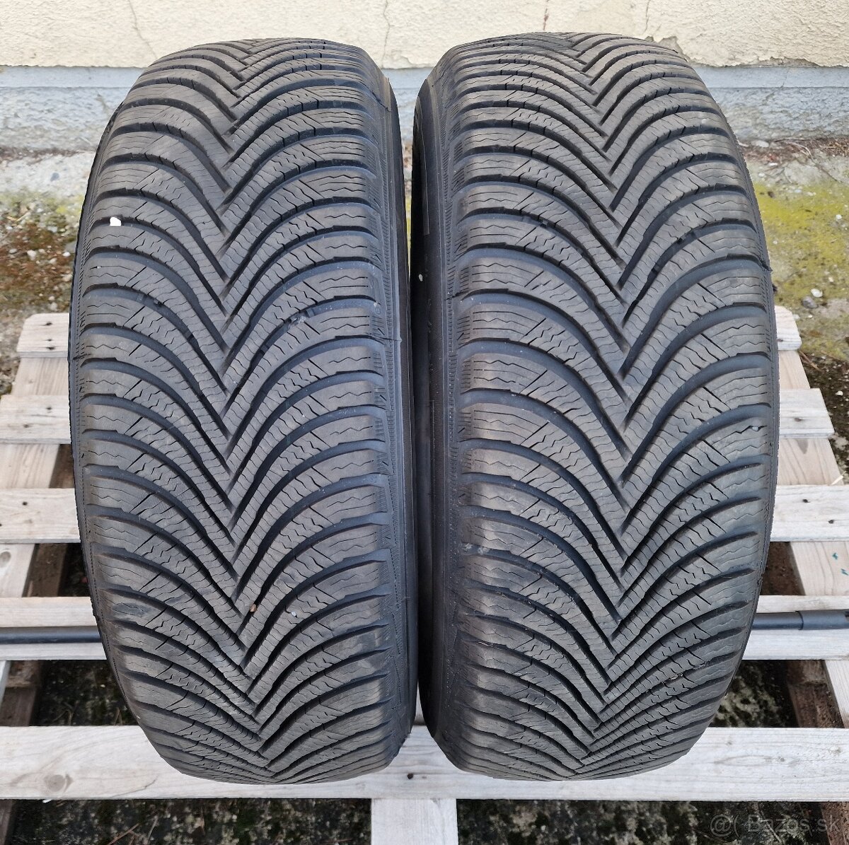 2ks ZIMNÝCH PNEUMATÍK MICHELIN 205/60 R16 92H