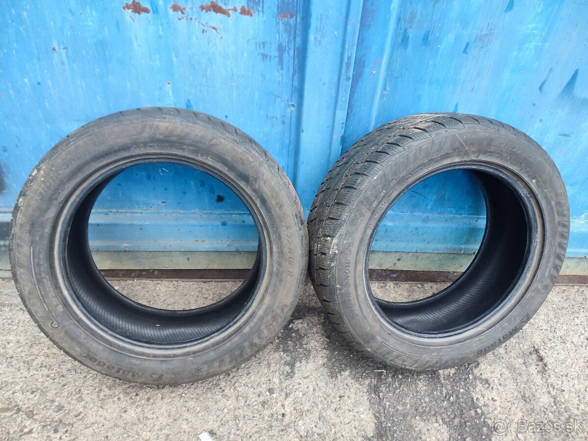 2x  zimné pneu 235/55r18 spolu 50eur