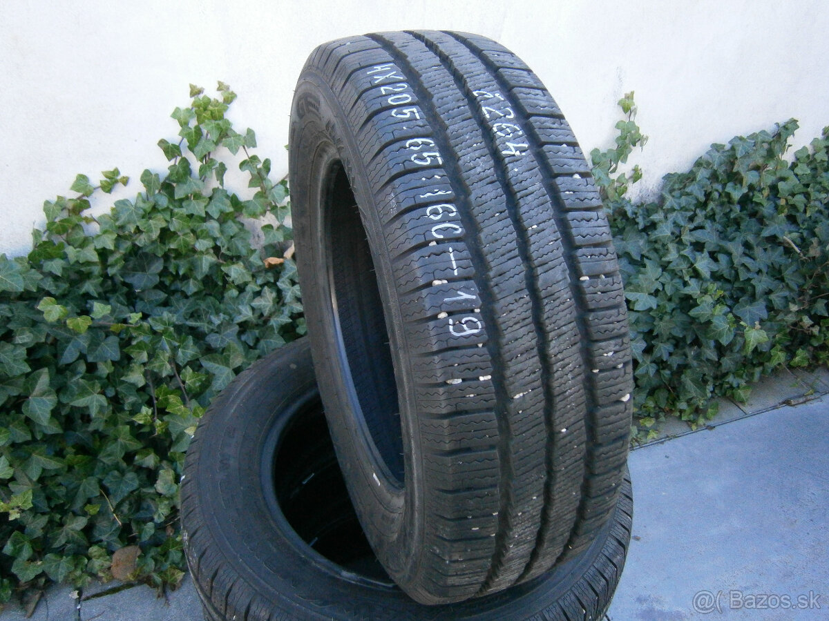 Predám 4x zimné pneu MAXMILER WTZ 205/65 R16C 107/105T