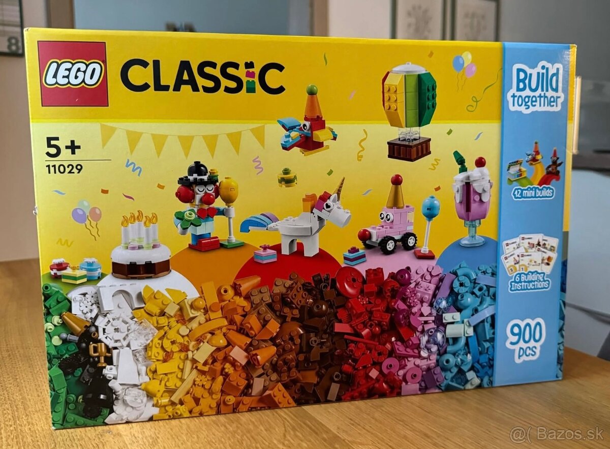 LEGO Classic 11029 Kreatívny party box - CITAJTE POPIS