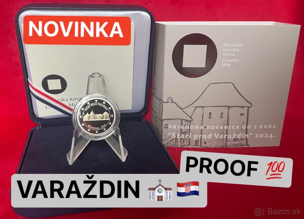 Chorvátsko Varaždin 2€ PROOF