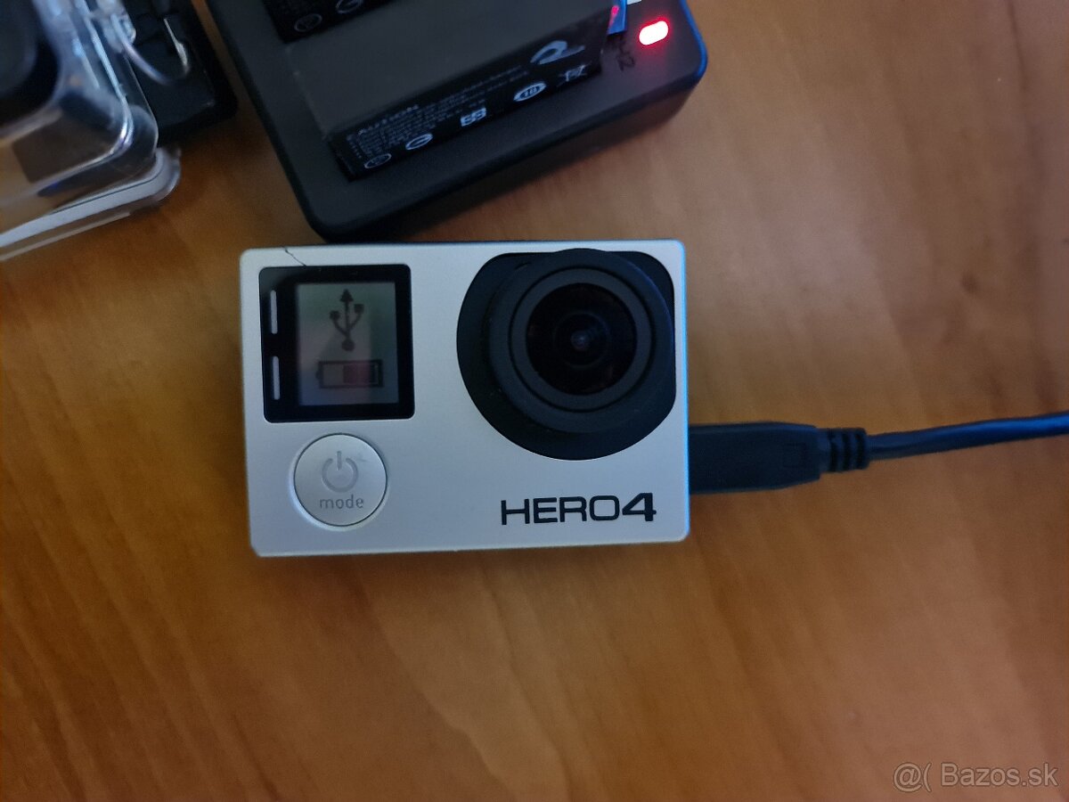 Predám GoPro Hero4 Black plus bohaté príslušenstvo