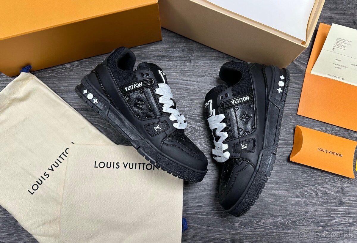 Louis Vuitton tenisky blac full balenie