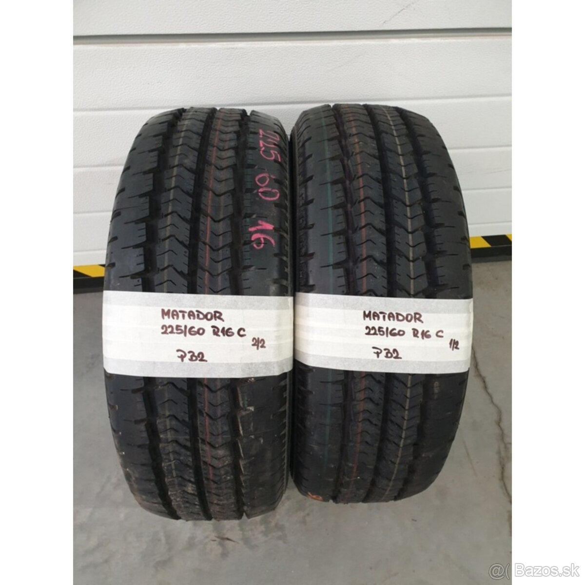 Dodávkové pneumatiky 225/60 R16C MATADOR