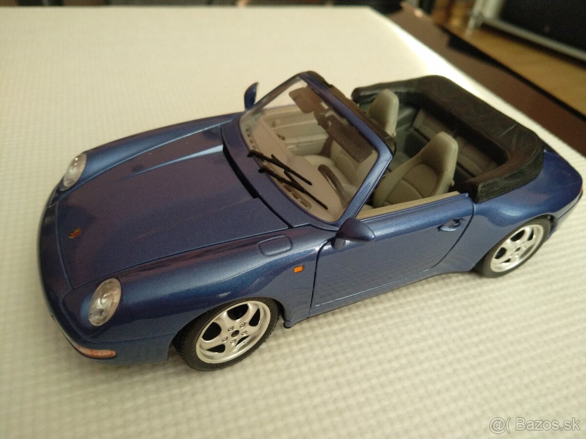 Predám Porsche  Carrera 911 1:18. burago