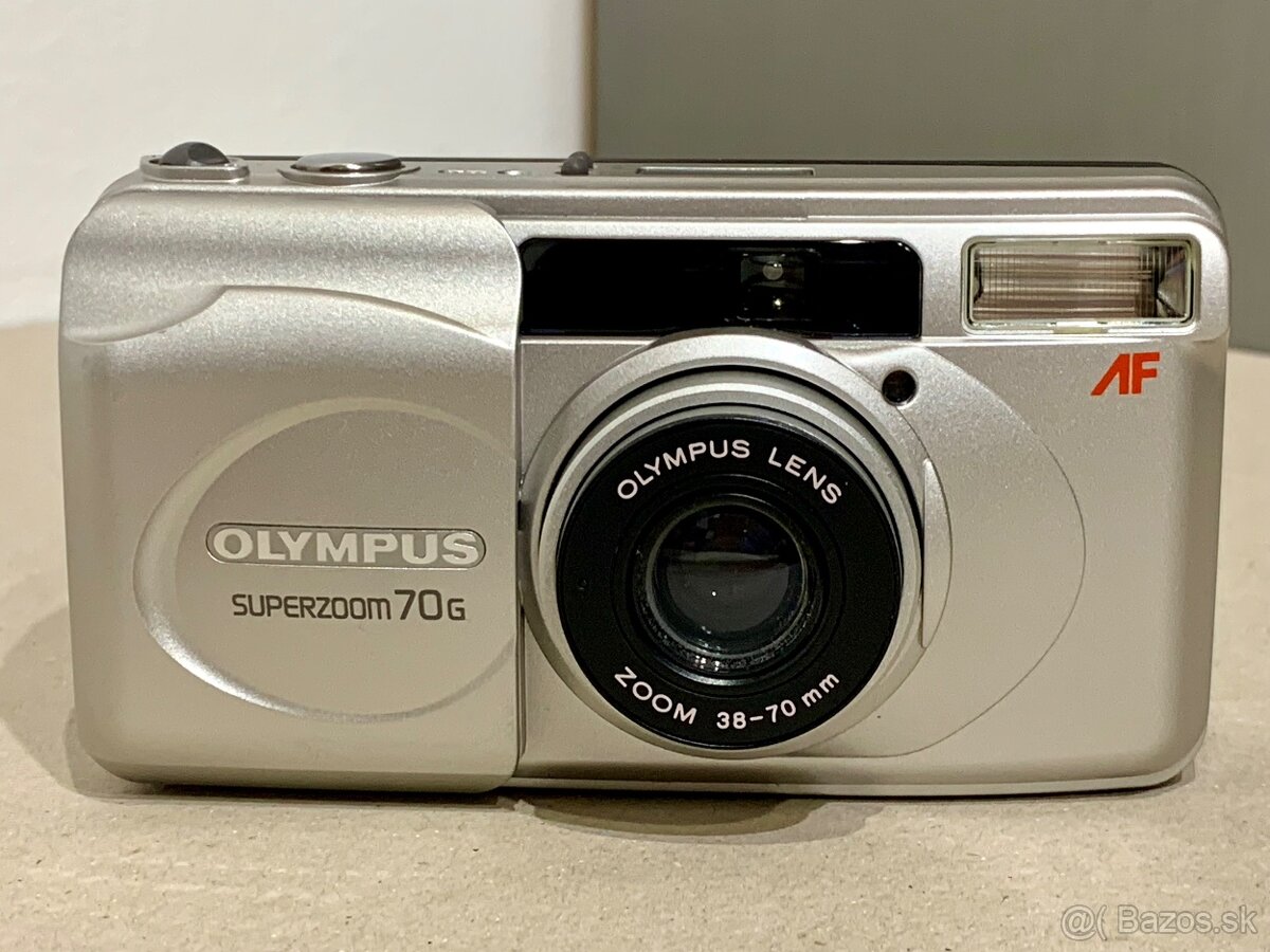 OLYMPUS SuperZoom 70G …. Fotoaparat …. Kinofilm