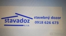 Stavebný dozor - Stavbyvedúci celé Slovensko