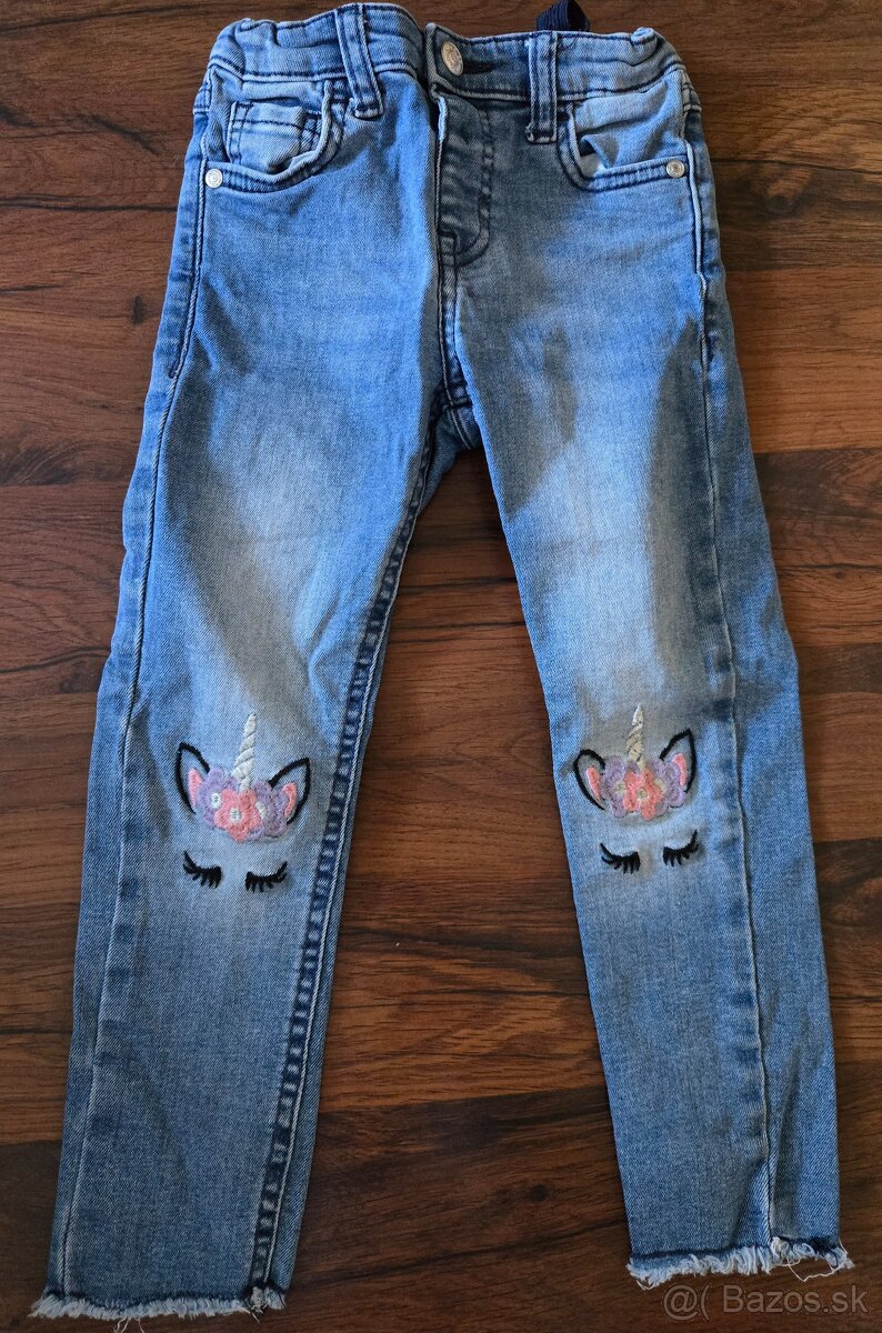 Detské skinny Denim rifle veľ.110