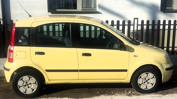 Fiat Panda 1,1 benzín, klima