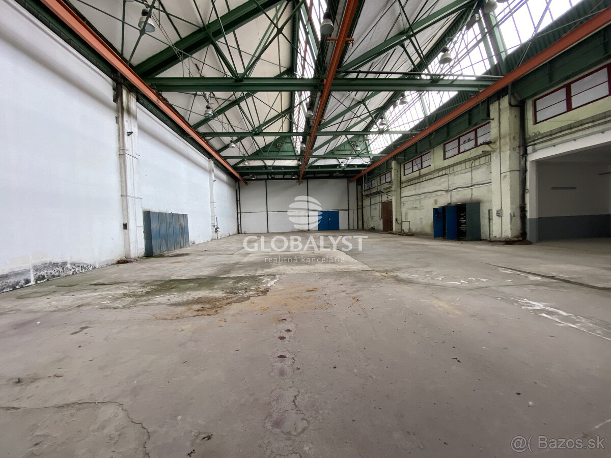 Prenájom - samostatná hala 720 m2