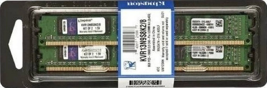 Pamäť Kingston DDR3 8GB 1333MHz