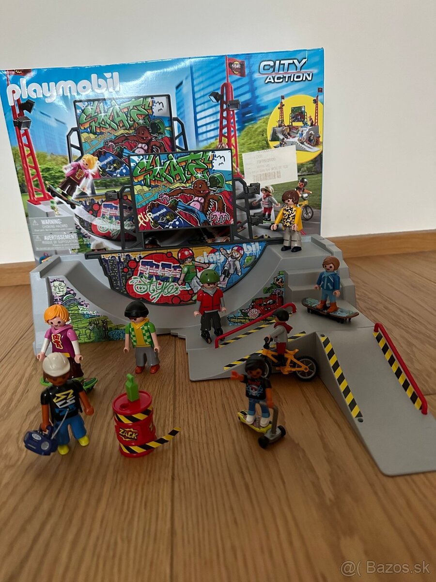 PLAYMOBIL City Action 70168 Park skaterov