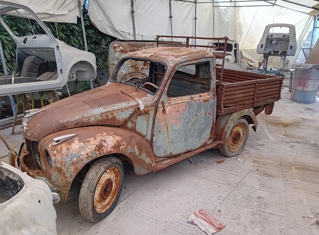 Fiat 500C Topolino Pick up rv:1950