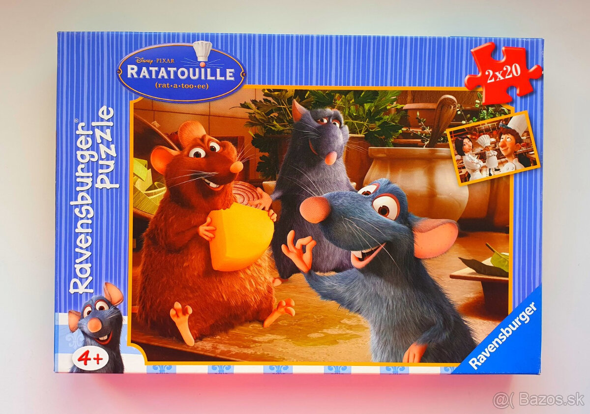 Walt Disney- Myšiak Ratatouille puzzle.