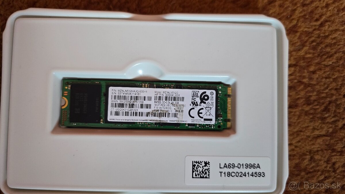 Ssd disk nvme 512 GB