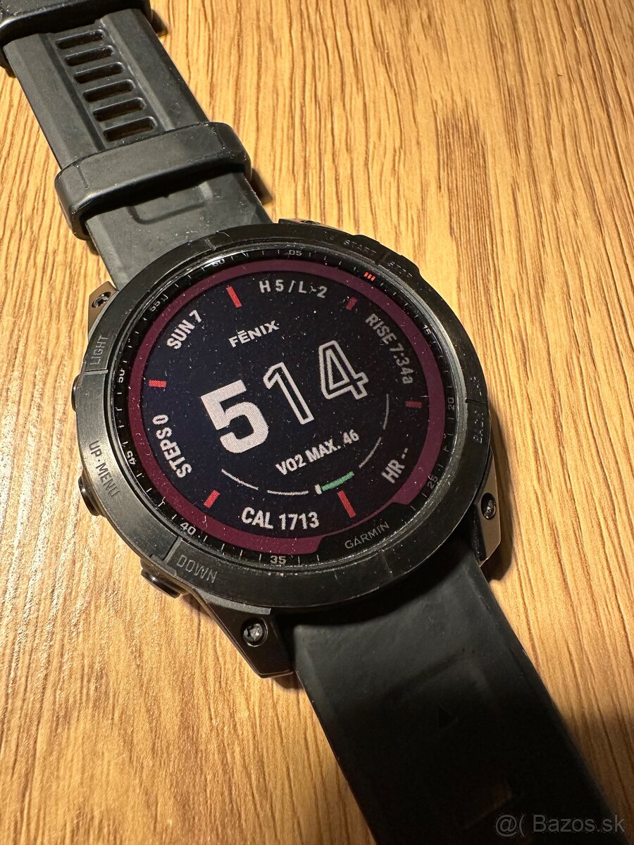 Garmin Fenix 7X Saphire Solar Titanium