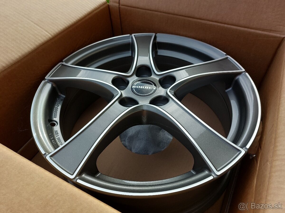 č.15. Nové R17 BORBET 5x112 ET48