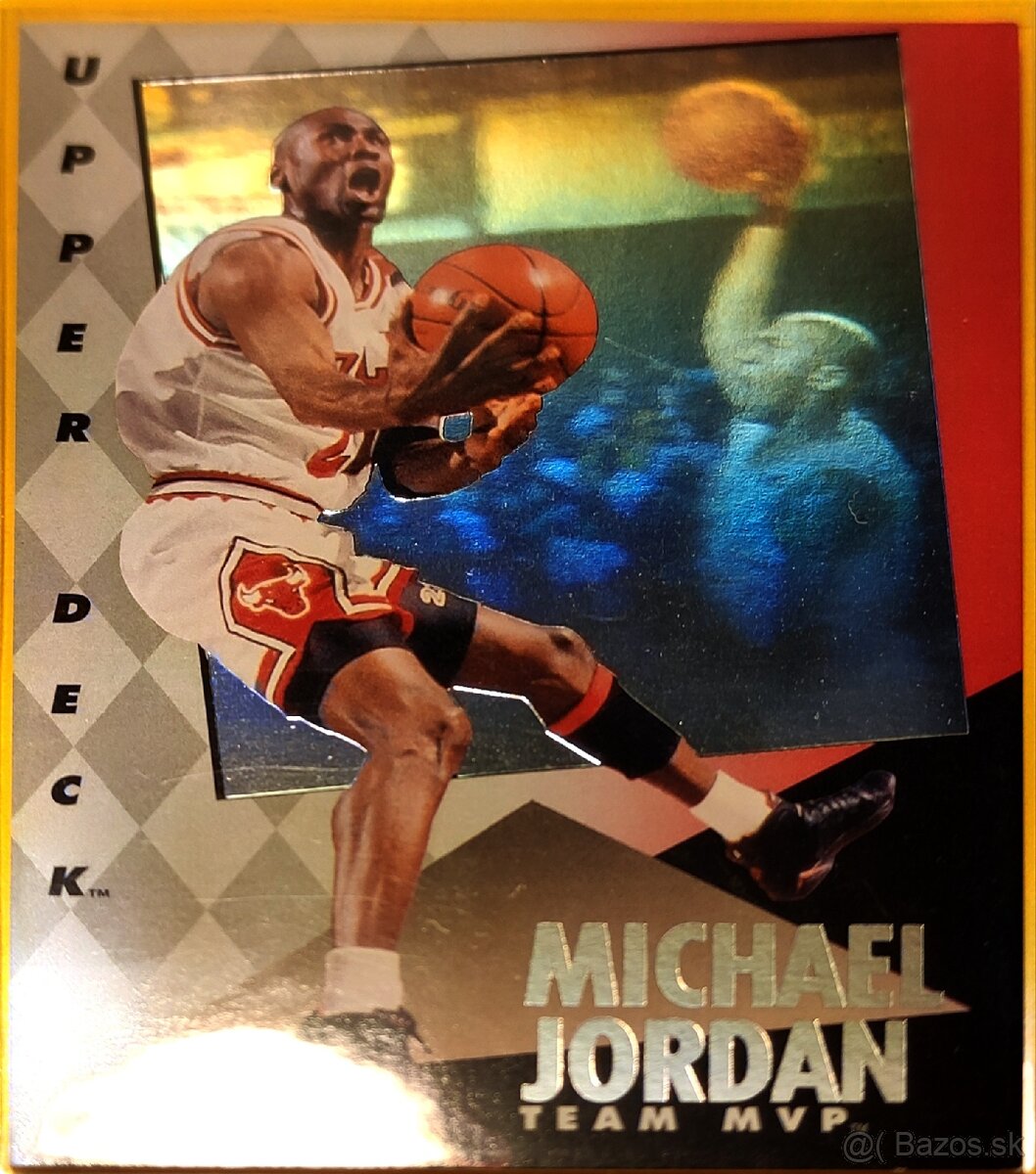 Michael Jordan UD Team MVP holo